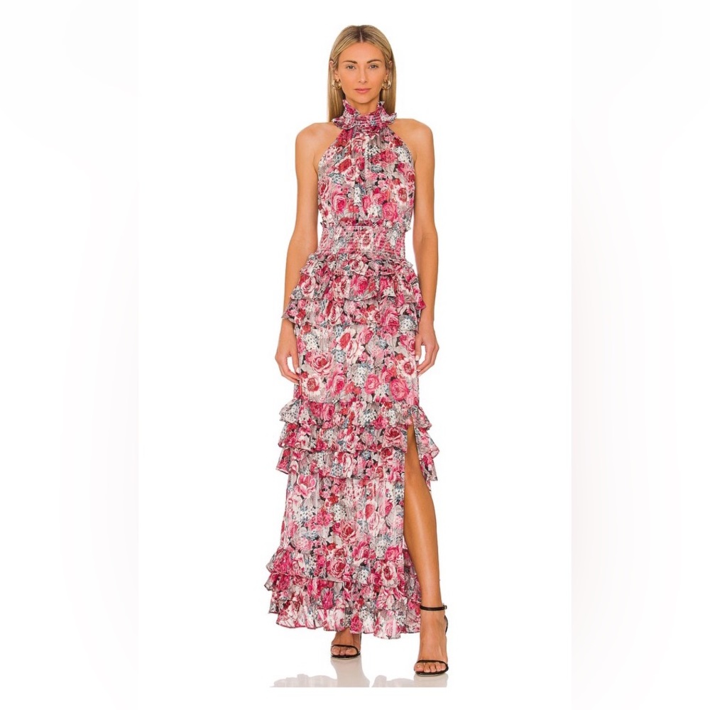 Elliatt Floral Dunmore Dress in Multi